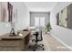Office featuring a desk and chair setup with contemporary decor at 11707 Hatchling Ave, Las Vegas, NV 89138