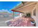 Beautiful backyard with a refreshing pool, covered patio, and ample space for relaxation and enjoyment at 1721 E Oakey Blvd, Las Vegas, NV 89104