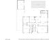Detailed floor plan showcasing the layout of the home, including rooms and outdoor amenities at 1721 E Oakey Blvd, Las Vegas, NV 89104