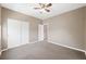 Spacious bedroom with closet and neutral colors at 245 Homesteader Ct, Henderson, NV 89052