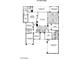This floor plan features a spacious layout with multiple bedrooms, bathrooms, and living areas at 245 Homesteader Ct, Henderson, NV 89052