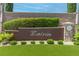 Community sign for 'Montrose' featuring manicured shrubs and flowers at 2799 Alnwick Ct, Henderson, NV 89044