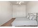 Spacious bedroom features two closets, ample natural light, and a comfortable bed at 3360 Cactus Shadow St # 203, Las Vegas, NV 89129