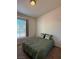 Cozy bedroom with a window view, comfortable bed, and neutral decor for restful nights at 3360 Cactus Shadow St # 203, Las Vegas, NV 89129