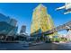 Stunning building exterior with modern design elements and access to Crystals shopping center at 3726 Las Vegas Blvd # 2410, Las Vegas, NV 89158