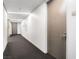 Modern hallway with neutral color palette and carpet flooring outside unit 2410 at 3726 Las Vegas Blvd # 2410, Las Vegas, NV 89158