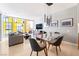 Bright open living room with contemporary decor and city views at 3726 Las Vegas Blvd # 2410, Las Vegas, NV 89158