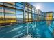 Inviting rooftop pool with clear blue water and breathtaking views of the Las Vegas skyline at 3726 Las Vegas Blvd # 2410, Las Vegas, NV 89158