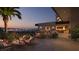 Outdoor dining area with cityscape views, comfortable seating, and modern design at 400 Rock Peak Dr # 2301, Henderson, NV 89012