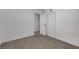 Bedroom with closet and open door at 417 Freeman Ave, Las Vegas, NV 89106