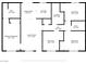 Detailed floor plan showcasing the layout of the house, including bedrooms, bathrooms, and living areas at 417 Freeman Ave, Las Vegas, NV 89106