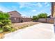 Backyard featuring a concrete patio with room for outdoor activities and lounging at 4378 Cherrystone Ct, Las Vegas, NV 89121