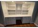 Bright office space with custom built-in shelves and drawers at 5165 Briar Meadow Way, Las Vegas, NV 89118