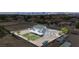 Aerial view showcases the property's expansive lot, outdoor amenities, and prime location in a residential neighborhood at 6235 Westwind Rd, Las Vegas, NV 89118
