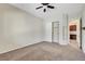 Neutral bedroom features carpet and closet at 7380 Abundant Harvest Ave, Las Vegas, NV 89131