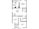 Second floor plan featuring 3 bedrooms, 2 bathrooms, a laundry room, and a loft area at 8119 Beebrush Ct, Las Vegas, NV 89113