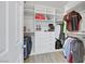 Bright and spacious walk-in closet with custom shelving perfect for storage and organization at 8836 Martin Downs Pl, Las Vegas, NV 89131