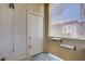 The patio has a storage closet and a view of nearby buildings and trees at 8985 S Durango Dr # 1154, Las Vegas, NV 89113