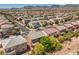 Bird's eye view of the neighborhood featuring well-maintained homes and neat landscaping at 10116 Nash Peak Ave, Las Vegas, NV 89166
