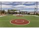 Community outdoor basketball court near playground with mountain views and beautiful landscaping at 10383 Andele Ave, Las Vegas, NV 89166