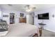 Comfortable bedroom featuring a spacious layout and abundant closet space at 11739 Village Arbor St, Las Vegas, NV 89183