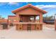 Backyard outdoor bar perfect for entertaining at 120 N Phyllis St, Las Vegas, NV 89110