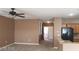 Open-concept space blending the living area with the kitchen, perfect for entertaining at 1423 Orange Jubilee Rd, Henderson, NV 89014