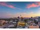 Expansive Las Vegas skyline at sunset showcases city lights and distant mountain views at 150 Las Vegas Blvd # 1912, Las Vegas, NV 89101