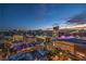 Vibrant Las Vegas aerial view shows city lights and lively downtown area at 150 Las Vegas Blvd # 1912, Las Vegas, NV 89101