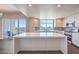 Bright, modern kitchen featuring stainless steel appliances, a spacious island, and an amazing skyline view at 150 Las Vegas Blvd # 1912, Las Vegas, NV 89101