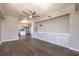 Spacious living room showcasing built-in cabinets and hardwood floors at 150 Las Vegas Blvd # 1912, Las Vegas, NV 89101