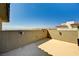 Private balcony with a beautiful view of the surrounding landscape and clear blue sky at 172 Petaluma Valley Dr, Las Vegas, NV 89138