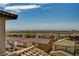 Expansive view of a vibrant neighborhood with stunning city skyline and mountain backdrop at 172 Petaluma Valley Dr, Las Vegas, NV 89138
