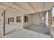 Covered patio with views of the backyard at 2112 Santa Ynez Dr, Las Vegas, NV 89104