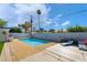Refreshing pool and patio area offering an ideal outdoor retreat for relaxation and entertaining guests at 2200 Santa Ynez Dr, Las Vegas, NV 89104