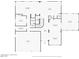 Floor plan of the first floor of the home at 253 White Willow Ave, Las Vegas, NV 89123