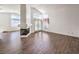 Bright and airy living room featuring a fireplace and tile floors at 2753 Port Of Call Dr, Las Vegas, NV 89128