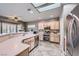 Bright kitchen with stainless steel appliances, a double oven, and ample counter space with a large sink at 2810 Somerset Springs Dr, Henderson, NV 89052