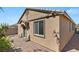 Inviting backyard with a brick-paved patio ideal for outdoor seating and relaxation at 3709 Neblina Dr, Henderson, NV 89052