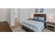 Bedroom featuring a comfortable bed with two bedside tables and a window view at 3709 Neblina Dr, Henderson, NV 89052