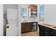 Convenient laundry area with modern washer, dryer, sink, and cabinetry at 3709 Neblina Dr, Henderson, NV 89052