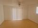 Bright room with window and new ceiling fan at 3965 Rebecca Raiter Ave # 201, Las Vegas, NV 89110
