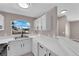 Bright kitchen with white cabinets, ample counter space and stainless steel appliances at 4324 W Lake Mead Blvd # 202, Las Vegas, NV 89108