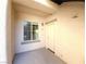 Cozy front porch with a window and door, unit number 103 at 4675 Basilicata Ln # 103, North Las Vegas, NV 89084