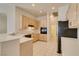 Well-lit kitchen with stainless steel appliances and ample counter space at 494 Dart Brook Pl, Henderson, NV 89012