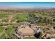 Aerial view of the Anthem Country Club, showing the clubhouse and golf course at 5 Crystal Tree Pass, Henderson, NV 89052