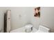 Elegant bathroom featuring a toilet, a bidet, and a stylish wood cabinet at 5 Crystal Tree Pass, Henderson, NV 89052