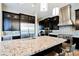Well-appointed kitchen featuring a large island, stainless steel appliances, and ample storage at 5 Crystal Tree Pass, Henderson, NV 89052