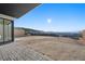 Expansive backyard of the home with potential for landscaping and outdoor enjoyment at 577 Overlook Rim Dr, Henderson, NV 89012