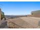 The backyard provides beautiful panoramic views from elevated lot at 577 Overlook Rim Dr, Henderson, NV 89012